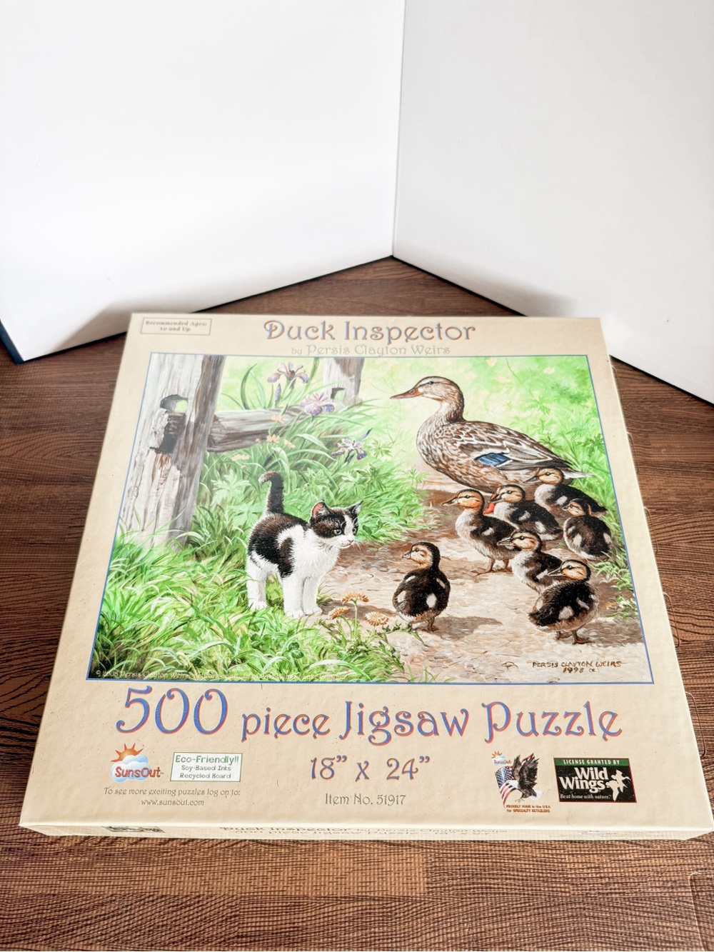 Duck Inspector 500-Piece Jigsaw Puzzle